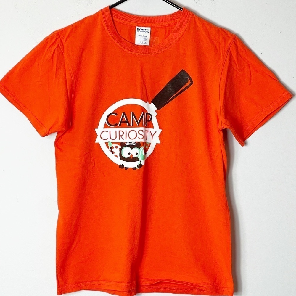 Camp Curiosity Summer Camp Short Sleeve T-Shirt Size L